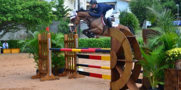 Com as cores do Ceará, cavaleiro Jorge Luis Passamani vence a Copa Ouro de hipismo
