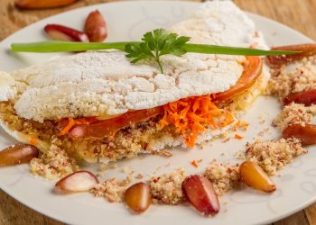 Tapioca, prato típico do Norte e Nordeste, ganha recheios especiais no Restaurante Engenho Dedé