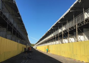 Conheça os detalhes da estrutura que está sendo montada na Cidade Fortal