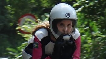 Patinadora brasileira é a primeira mulher nas olimpíadas Rollergames 2019