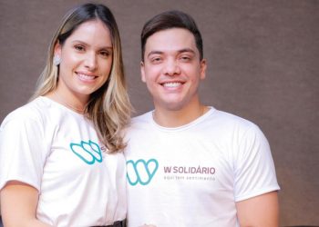 Wesley Safadão e Thyane Dantas lançam primeira ação do projeto “W Solidário”