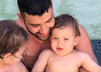 Confira os melhores momentos de Gusttavo Lima com os filhos
