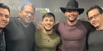 Gusttavo Lima se apresenta como novo empresário de Wallas Arrais