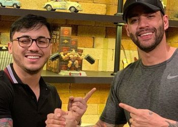 Wallas Arrais e Gusttavo Lima se reúnem em estúdio para novo sucesso