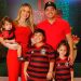 Yhudy comemora aniversário de 9 anos em festa temática do Flamengo ao lado do pai Wesley Safadão, de Thyane Dantas e dos irmãos Ysis e Dom