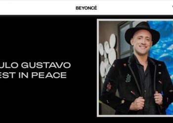 Beyoncé homenageia humorista Paulo Gustavo em site oficial