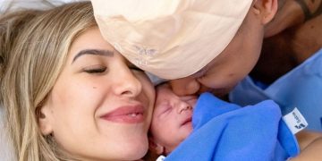 Nasce Liz: primeira filha de Léo Santana e Lore Improta; confira