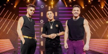 Wesley Safadão e Zé Felipe gravam clipe juntos em Fortaleza