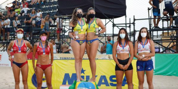 Atleta da AYO Team, Neide Sabino é campeã sul-americana de Vôlei de Praia juntamente com Ângela Lavalle, no Uruguai