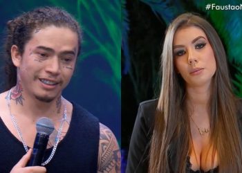 Whindersson chora com declaração de ex no Faustão: “Eu amo você”