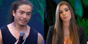 Whindersson chora com declaração de ex no Faustão: “Eu amo você”