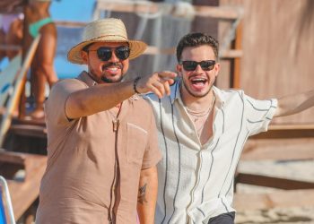 Matheus Fernandes e Xand Avião gravam clipe juntos no Ceará; confira