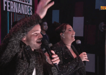 Cearenses Mari Fernandez e Matheus Fernandes agitam festa do BBB; confira