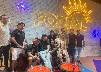 Nattan, Felipe Amorim e Taty Girl participam de coletiva na Central do Fortal; confira