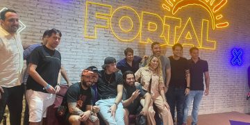 Nattan, Felipe Amorim e Taty Girl participam de coletiva na Central do Fortal; confira