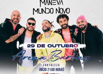 Em turnê de novo álbum, Maneva se apresenta em Fortaleza em novembro