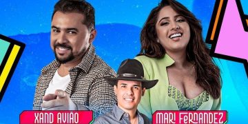 Xand Avião e Mari Fernandez realizam show juntos em Limoeiro do Norte