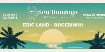 Eric Land e Rogerinho fazem show sunset em Fortaleza