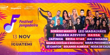 Festival Jangadeiro traz shows de Naiara Azevedo, Sorriso Maroto, Solange Almeida e muito mais em Fortaleza.