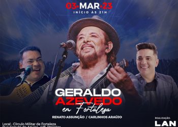 Geraldo Azevedo faz apresentação única em Fortaleza nesta sexta (03)