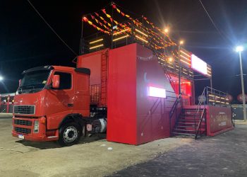 Carreta itinerante da Brahma percorre eventos no Ceará