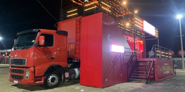 Carreta itinerante da Brahma percorre eventos no Ceará