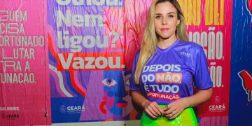 Vice-Governadora Jade Romero lança campanha contra a importunação sexual no Fortal 2023