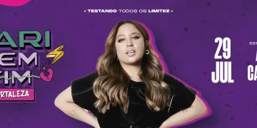 Mari Fernandez faz show em Fortaleza neste mês de julho