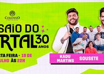 Ensaio do Fortal traz shows da Banda Eva, Kadu Martins e outras atrações