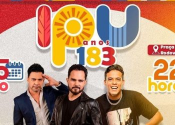 Ipu celebra 183 anos com programação que inclui show de Zezé di Camargo e Luciano; confira todas as atrações