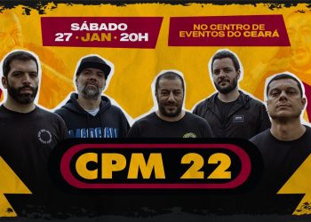 CPM 22 faz show no Centro de Eventos em janeiro de 2024
