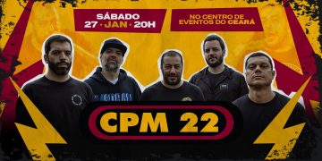 CPM 22 faz show no Centro de Eventos em janeiro de 2024