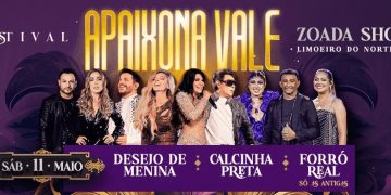 Festival Apaixona Vale traz grandes nomes do forró; confira