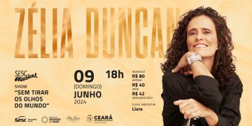Zélia Duncan realiza show comemorativo em Fortaleza; saiba quando