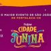 Fortaleza sedia Festival Cidade Junina com Mara Pavanelly, Tony Guerra, Lagosta Bronzeada, Noda de Cajú e mais