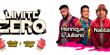 Saiba tudo sobre a festa Limite Zero com Nattanzinho e Henrique e Juliano