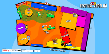 Festival Zepelim libera mapa do evento com novo setor full open bar