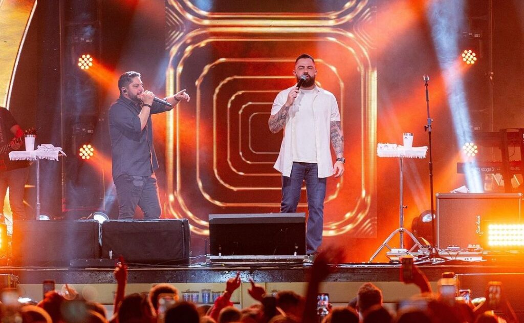 Jorge e Mateus farão show em Fortaleza