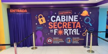Fortal realiza experiência imersiva na Cabine Secreta no RioMar Fortaleza